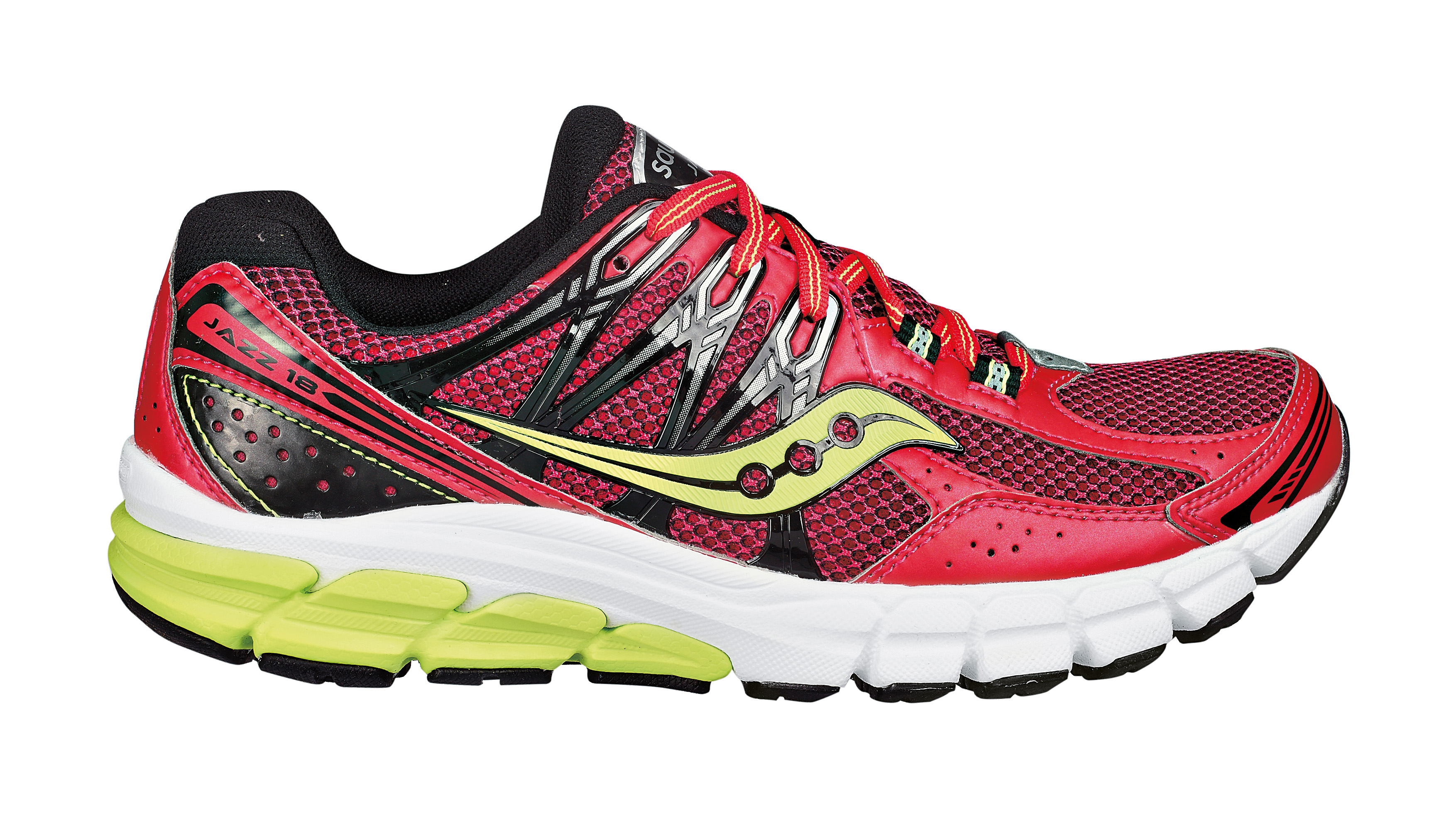 saucony jazz 18 rosse